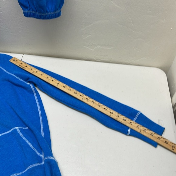 Love pink Victoria Secret set hoodie M pants S Blue & pink glitter bling heart - Picture 11 of 15